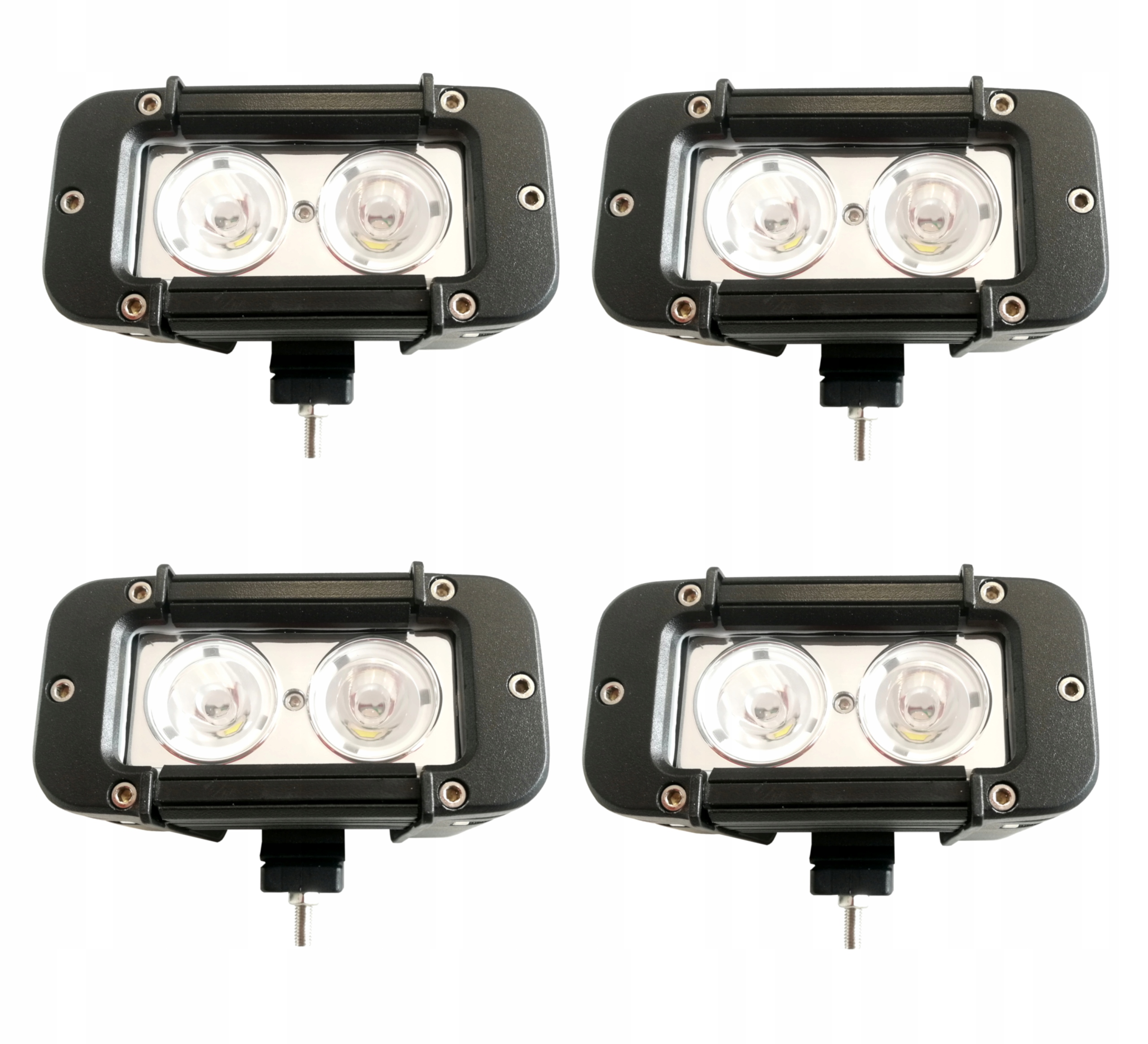 4x LAMPA ROBOCZA LED DALEKOSIEZNA HALOGEN 2x20W