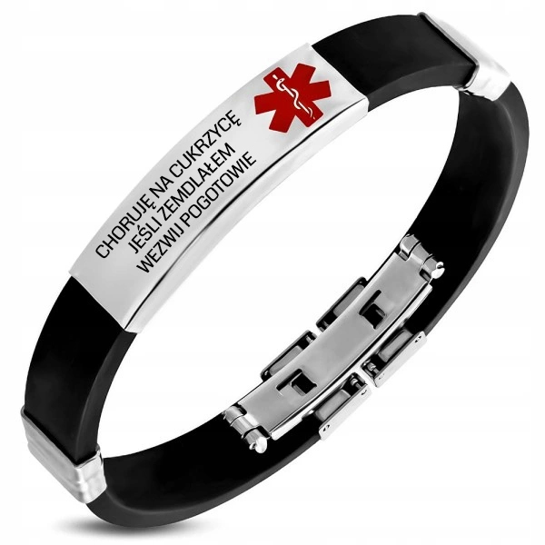 

Opaska Ratunkowa Sos, Dla Diabetyka, Cukrzyka