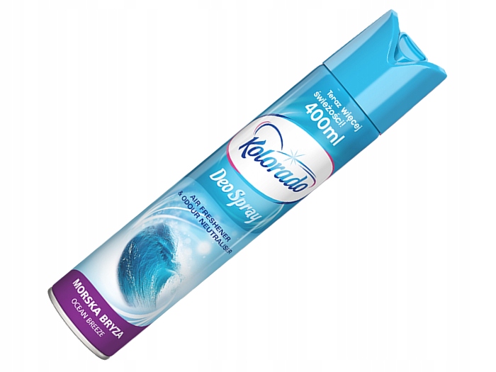 

Kolorado Odświeżacz Powietrza 400 ML Morska Bryza