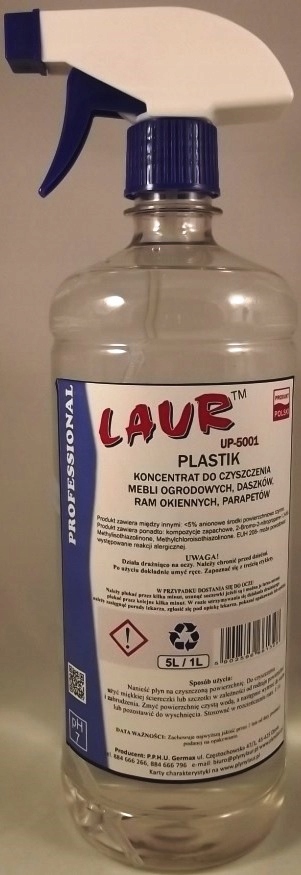 

Koncentrat Do Czyszczenia Plastików Laur 1L