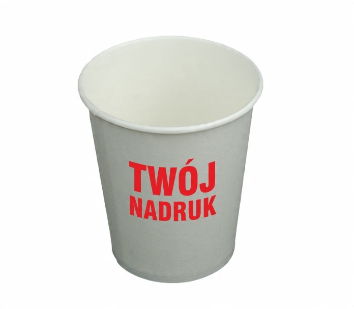 

Kubki papierowe 200 ml z Twoim Nadrukiem 1 kolor