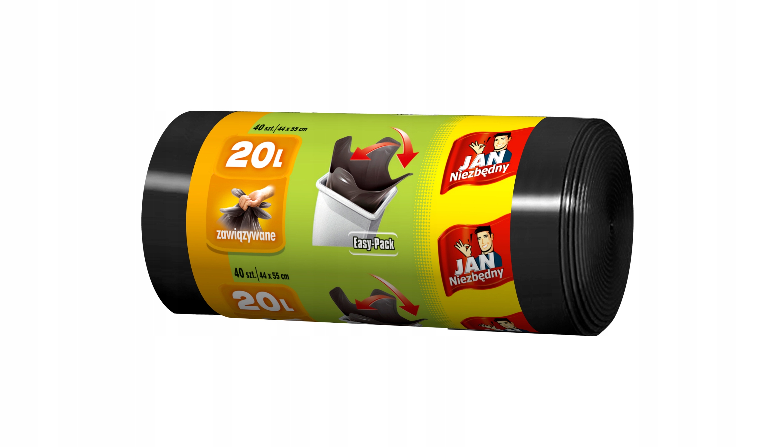 

Worki Jan Niezbędny Worki na śmieci 20l 40 szt