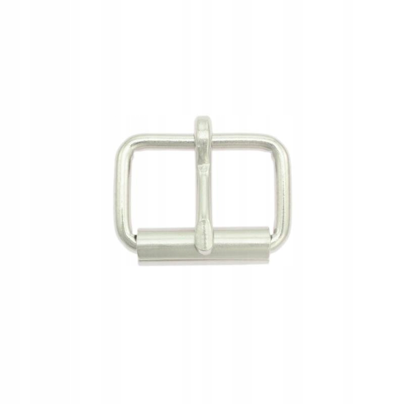 

Klamra rymarska z rolką srebrna 26 mm