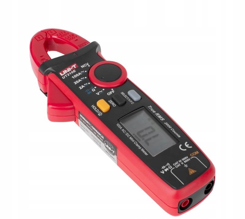 UNI T UT210E Miernik MULTIMETR CEGOWY TrueRMS 100A Producent code uni t ut210e