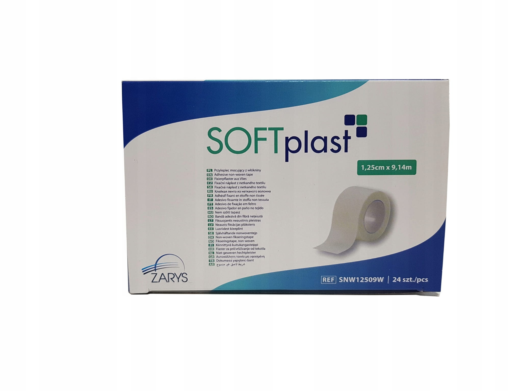 

SOFTplast plaster włókninowy 2,5cmx5m 12szt.