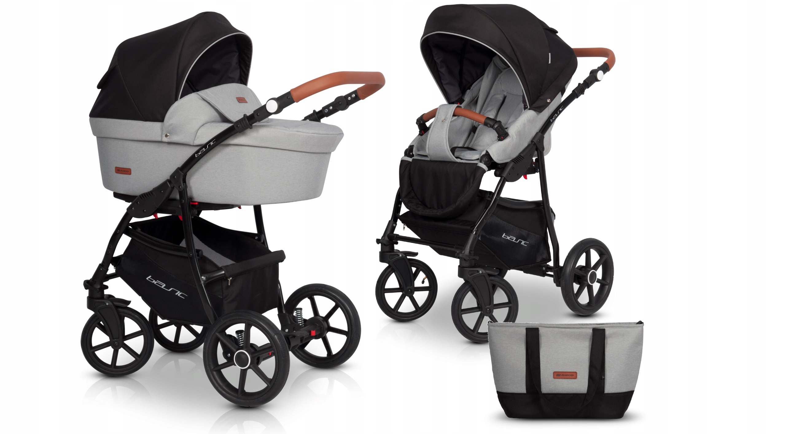 WÓZEK 2w1 WIELOFUNKCYJNY POLSKI Nowość Basic Riko Marka RIKO