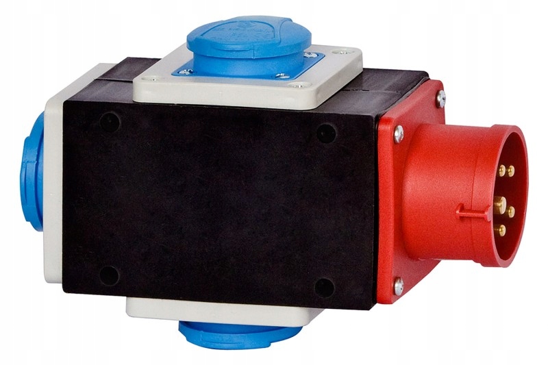 

Rozdzielnia Parma wtyczka 16A 5p, gniazdza 3x230V