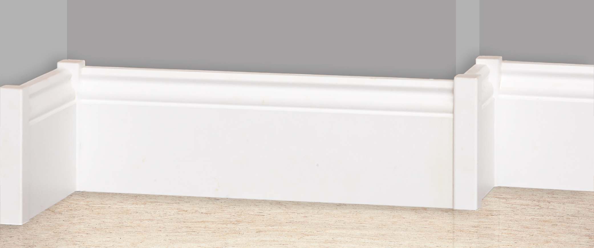 NAROŻNIK 8 cm LISTWA PRZYPODŁOGOWA BIAŁA COKÓŁ MDF Kod producenta N085