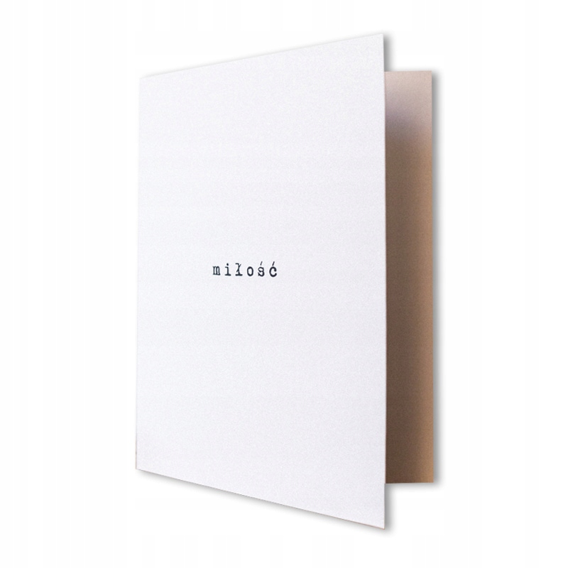

Mini album Miłość 15x23cm Biały 15X21cm