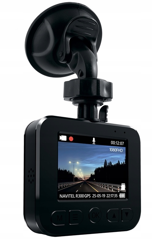 Navitel R300 GPS Rejestrator jazdy Kamera Video Złącza czytnik kart pamięci microUSB
