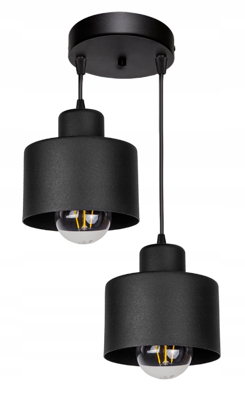 

Lampa Sufitowa Plafon Żyrandol Loft Edison Led