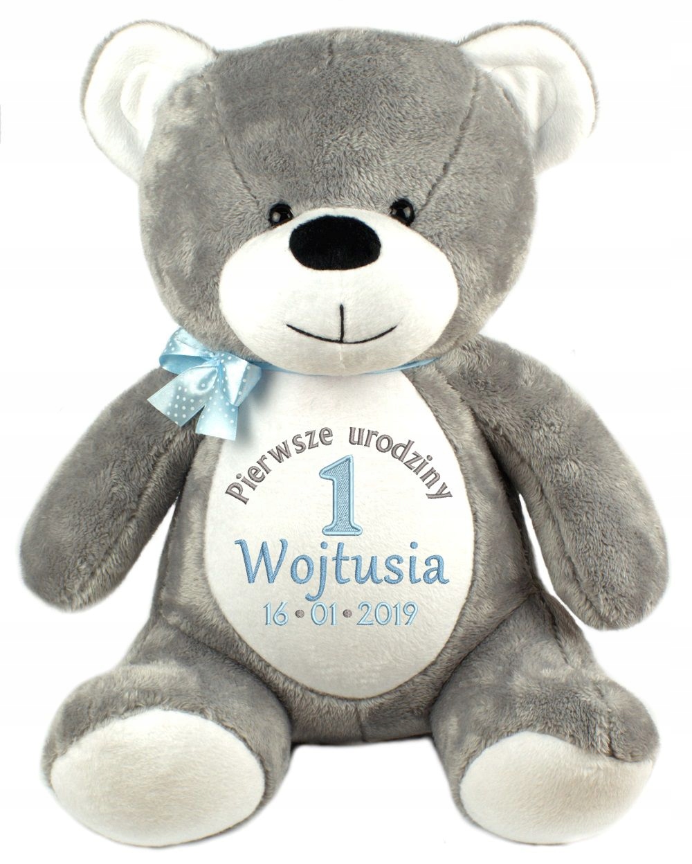 

Miś z Imieniem Dziecka na Roczek Urodziny