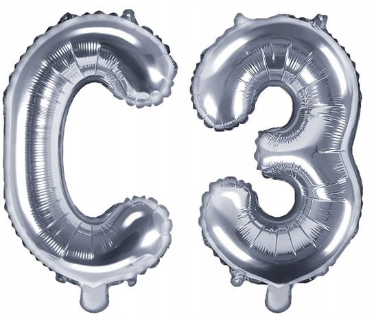 balon foliowy cyfra''1'' RÓŻOWA 35cm | FB10M-1-006 — 8