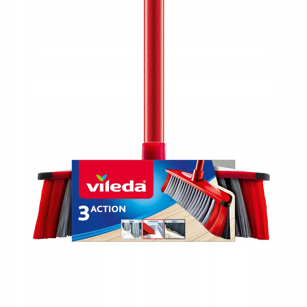 Levně Vileda kartáč koště univerzální 3 Action+drážka