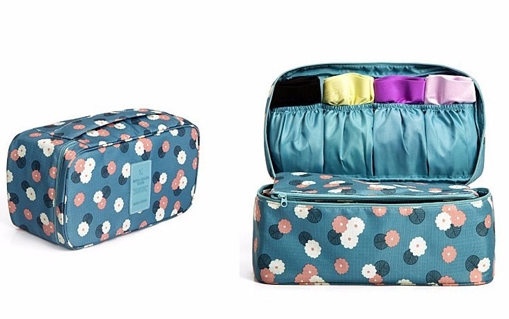 

Usztywniana Kosmetyczka Podróżna Na Bieliznę Wzór