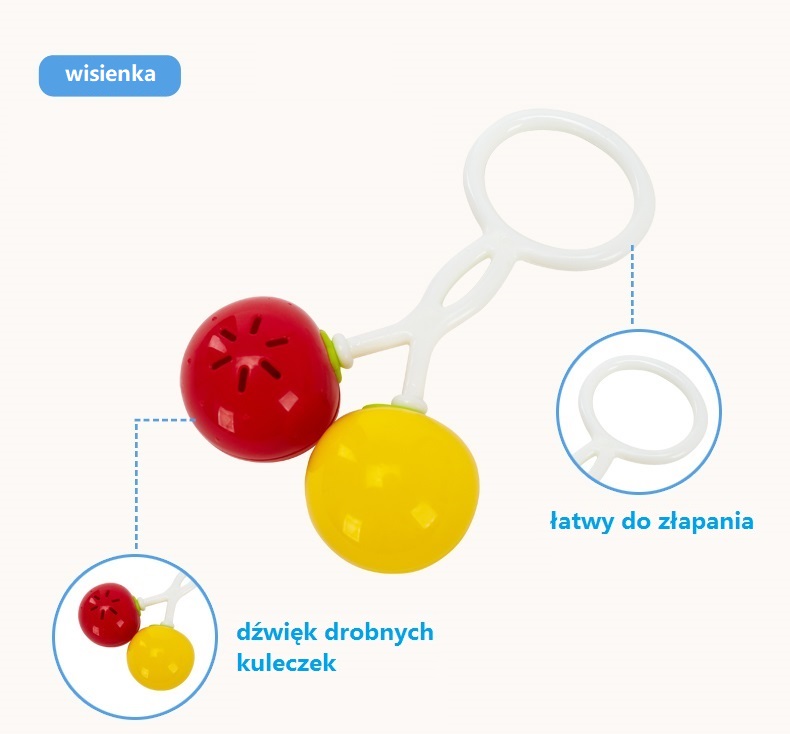 MAŁY ZESTAW GRZECHOTEK NA PREZENT LISEK NOWOŚĆ Kod producenta GW2099