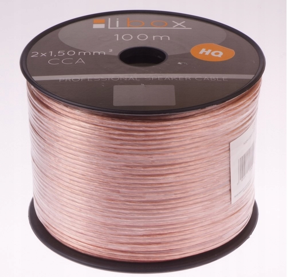 

Kabel przewód głośnikowy 2x1,50 LB0008 Libox
