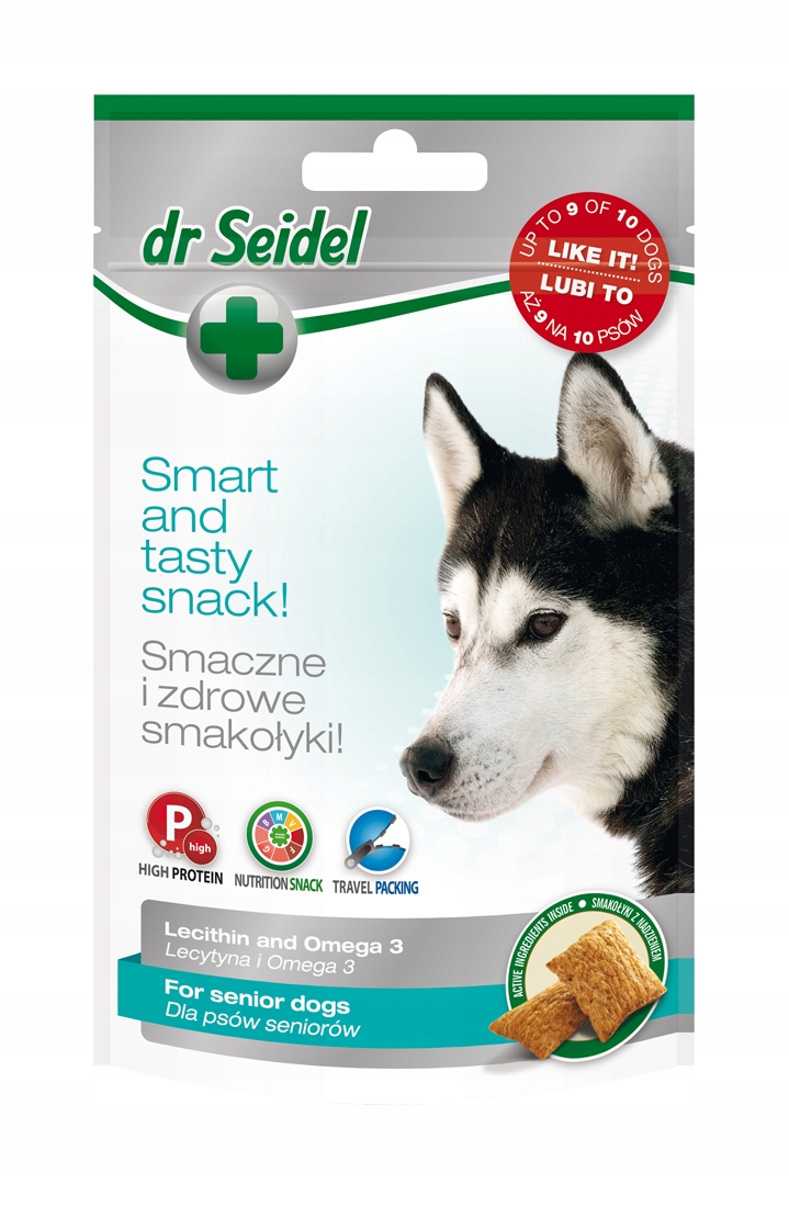 

Dr Seidel Smakołyki dla psów seniorów 90g