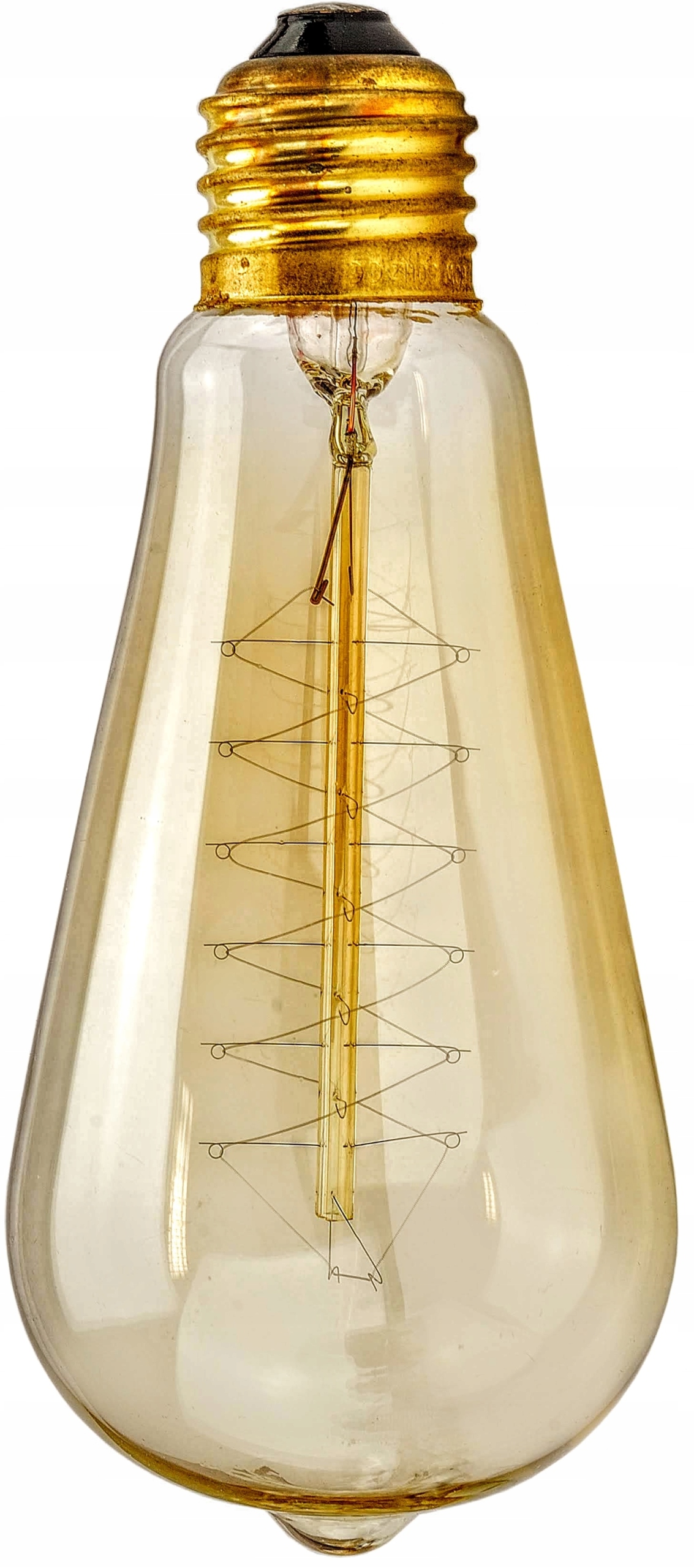

żarówka Edison E27 łza łezka ST64 węglowa Loft