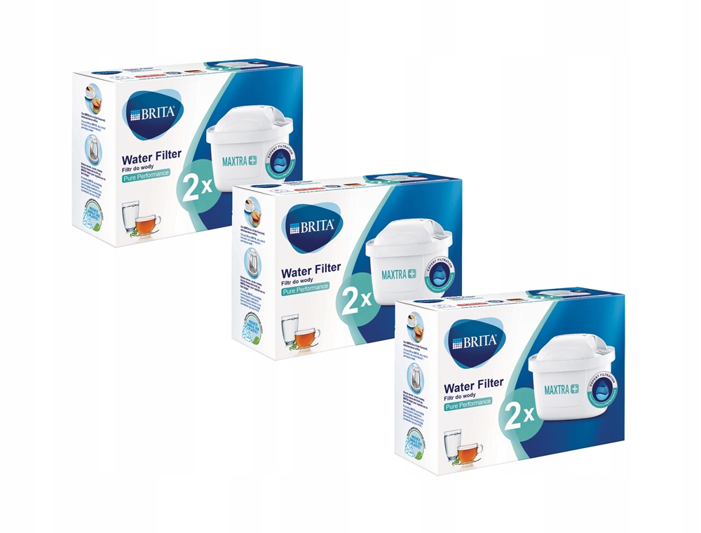 

Filtr wody Brita Maxtra+ Pure Performance 6 szt.