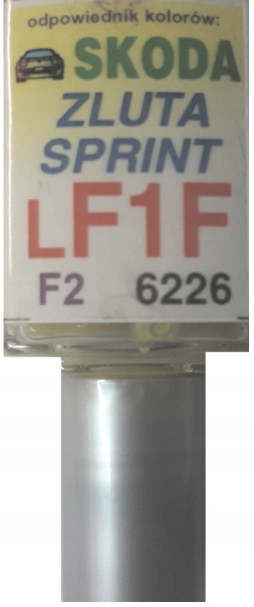 

Skoda LF1F F2 6226 Yellow Sprint Lakier Zaprawka