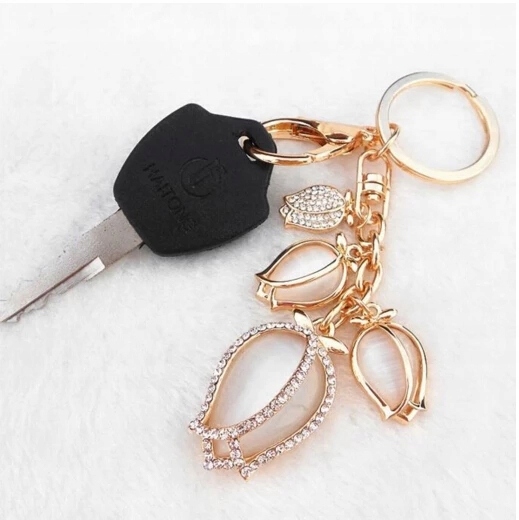 

Brelok Do Torebki Kluczy Róże Kwiaty Brawella C035