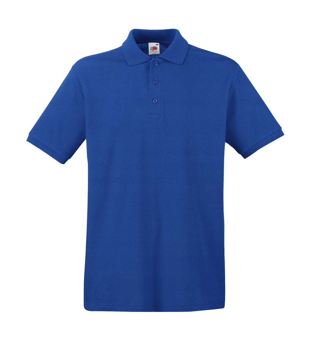 KOSZULKA PREMIUM POLO 180g - FRUIT royal blue XL
