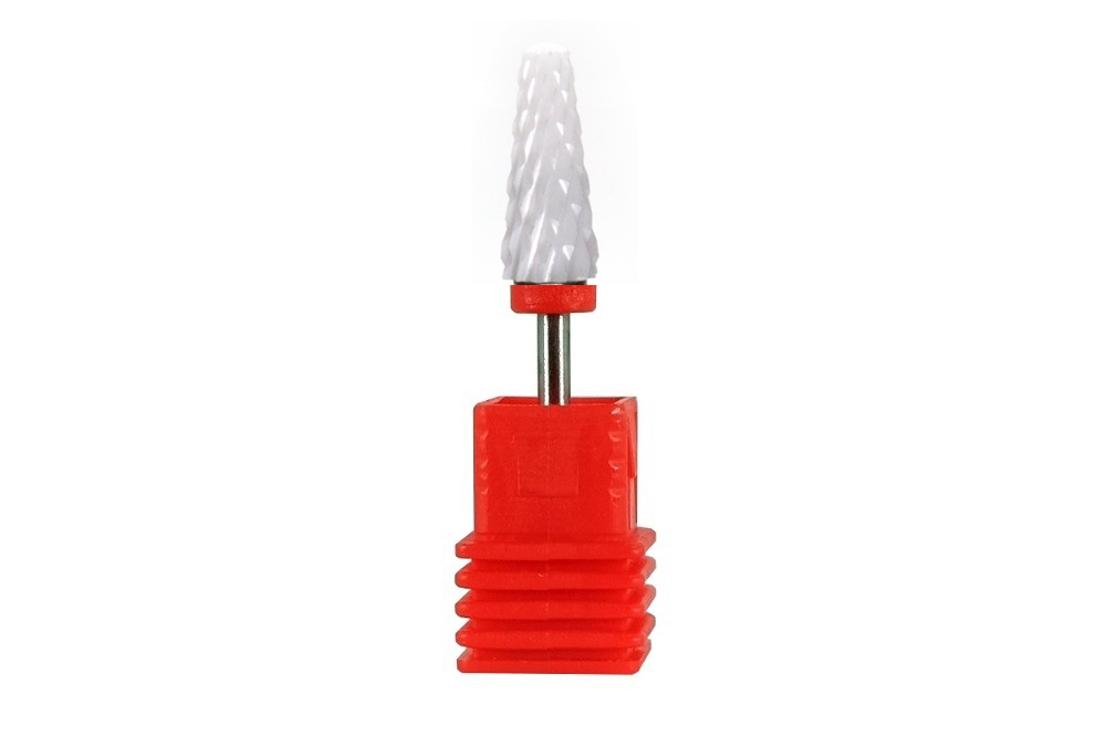 

Frez Ceramiczny Do Paznokci Stożek Ścięty Red