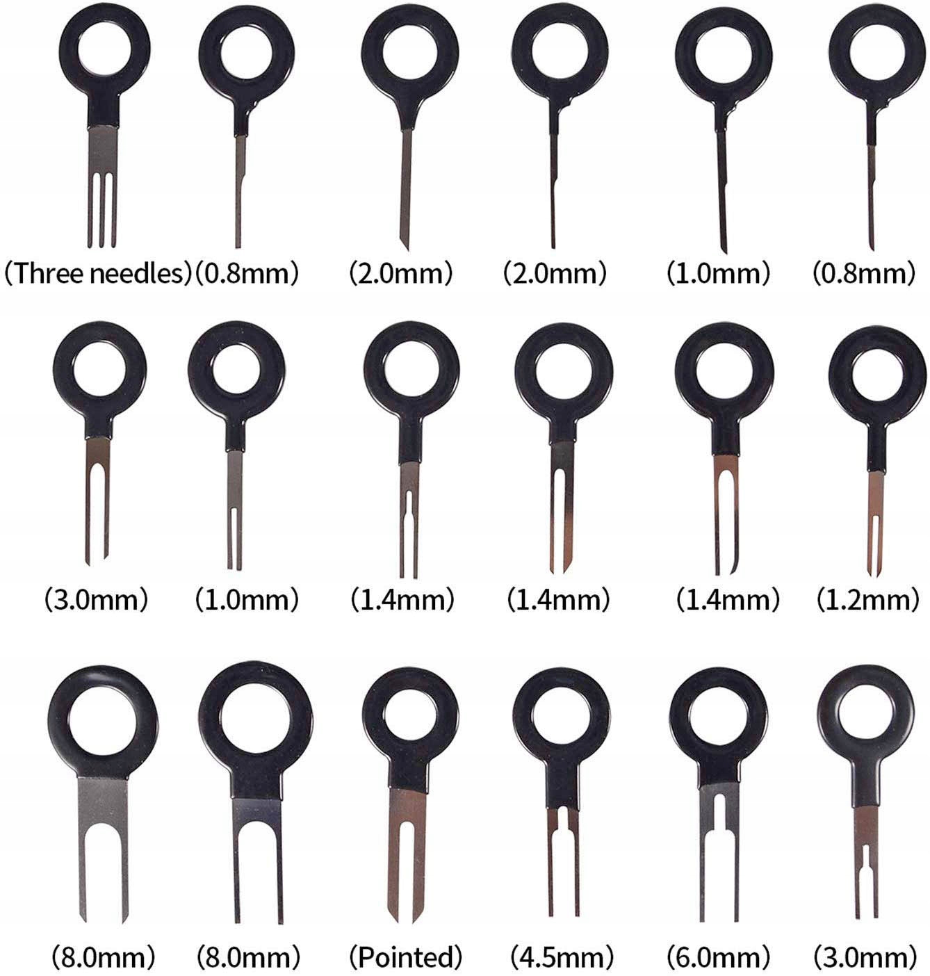 WYIMAK KLUCZE DO DEMONTAZU KONEKTOROW PINOW 36 SZT Marka inna