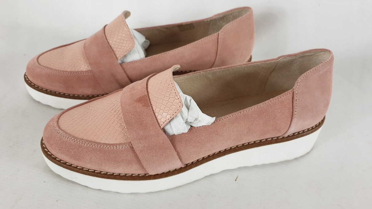 zign Dámské Polobotky 100% Kůže Velikost 40