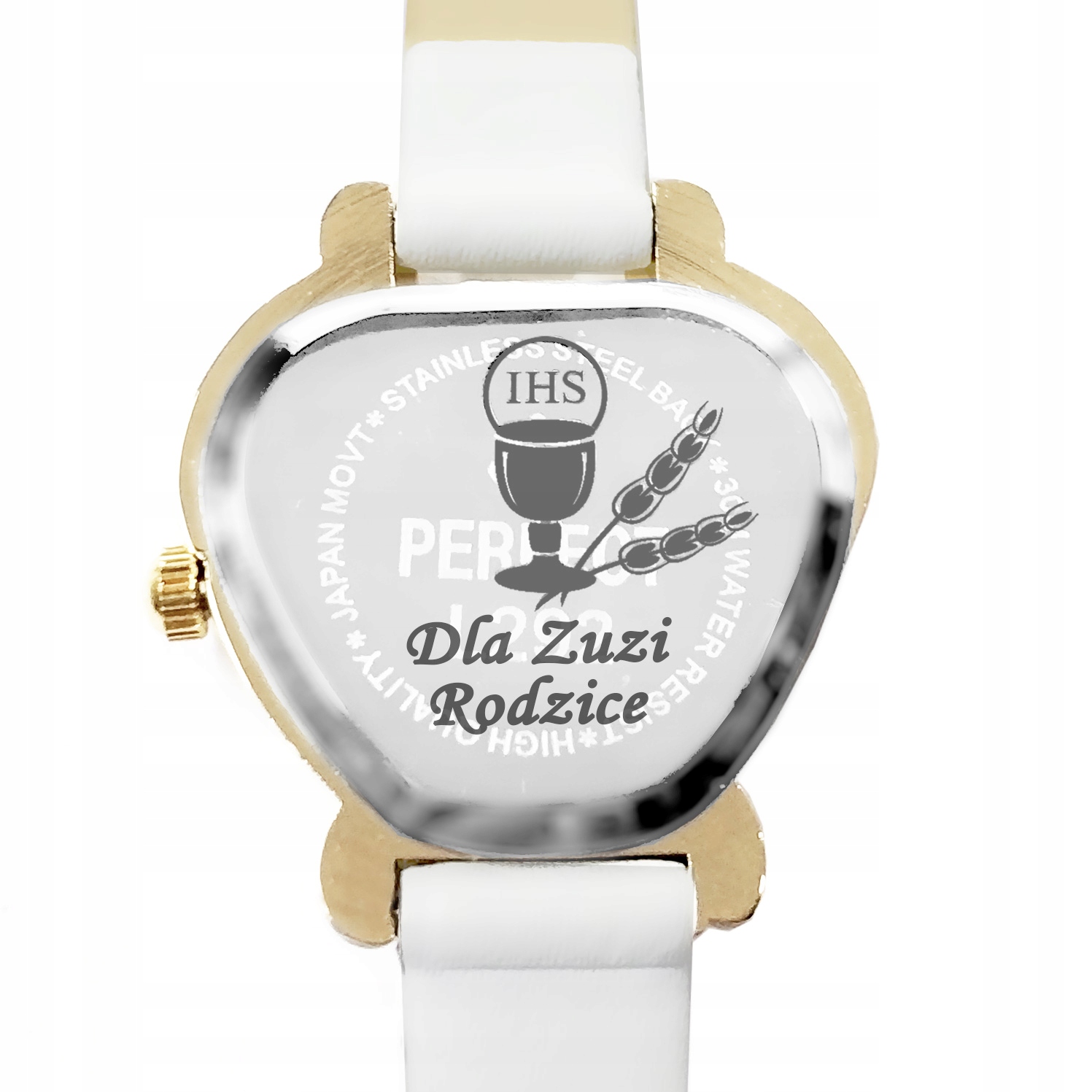 GRAWER na zegarku Usługa I KOMUNIA ŚWIĘTA -Kielich Model GRAWER KIELICH