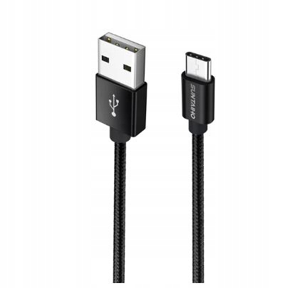 

Kabel Usb typuC 1m Blac Wzmacniany