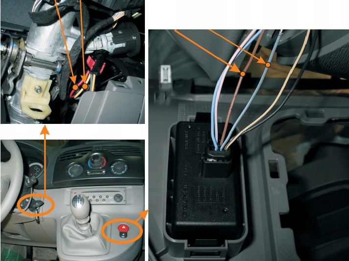 ALARM BEZPILOTOWY RENAULT KANGOO CAN SYRENA Producent inny