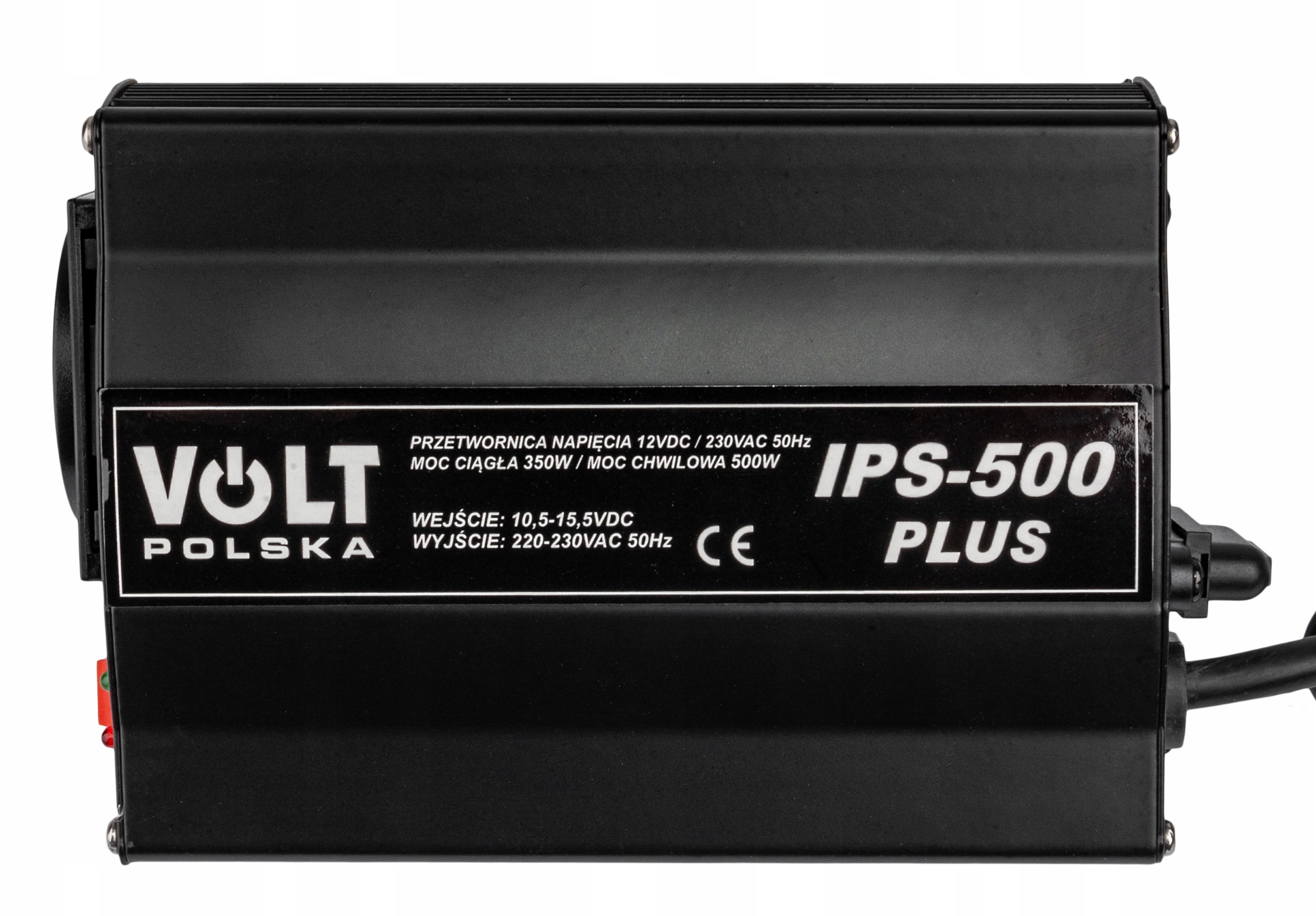 PRZETWORNICA 12V 230V SAMOCHODOWA NAPIECIA 500W Input voltage 12 V