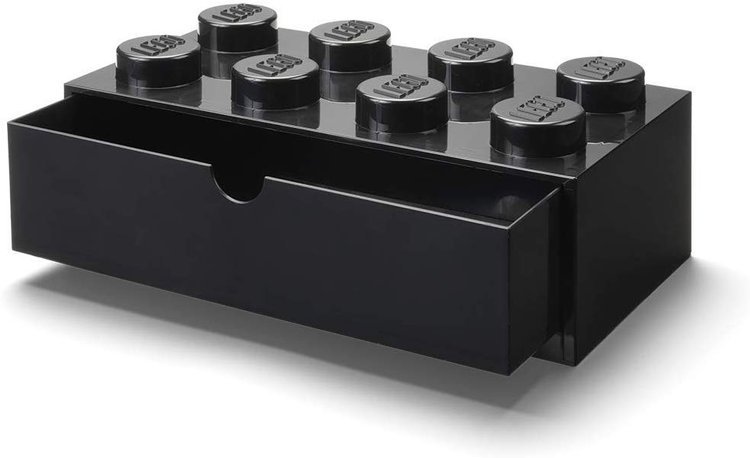

Lego Pojemnik Klocek 8 Szuflada Czarny Na Biurko