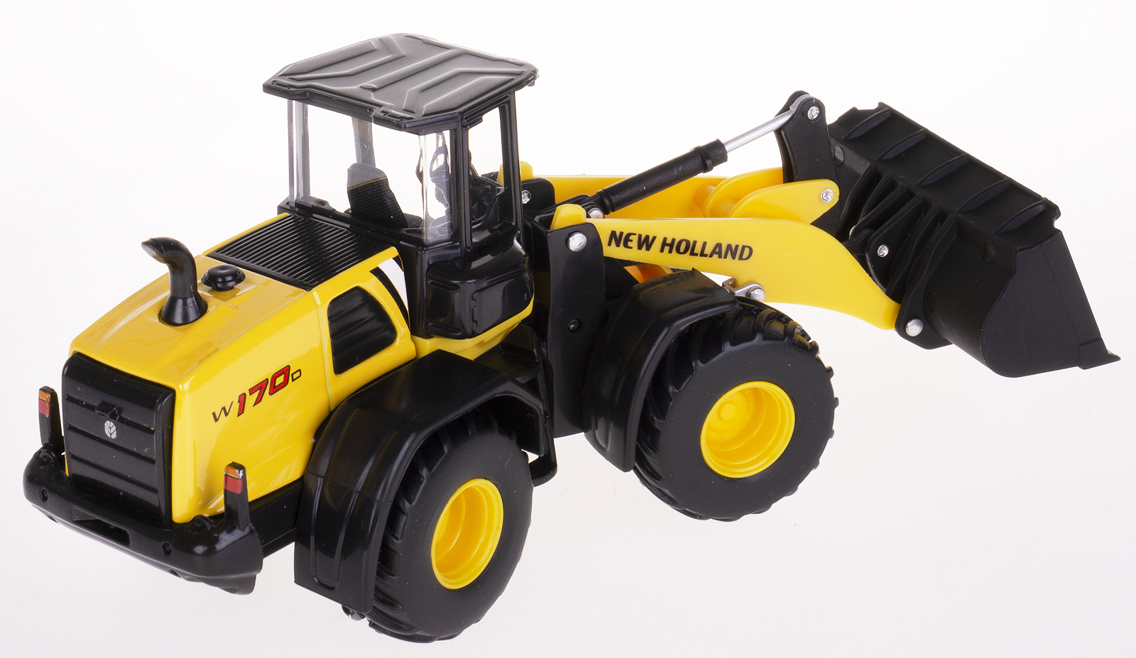 ŁADOWARKA KOŁOWA NEW HOLLAND ŁYCHA BBURAGO 1:50 Marka Bburago