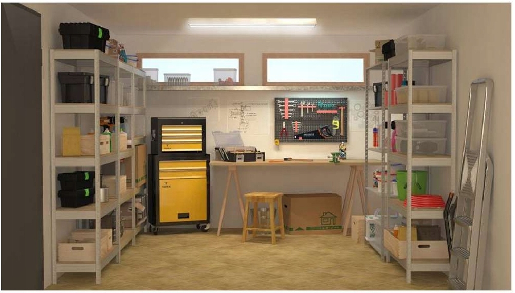 REGAL 180x80x40 WARSZTATOWY GARAZOWY MAGAZYN 800KG Installation Method hurled shelving unit