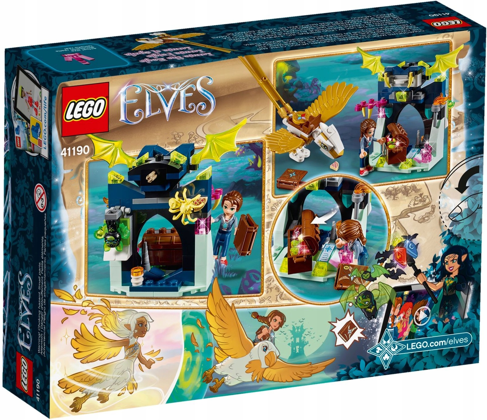 LEGO ELVES 41190 ELFY EMILY JONES I BIAŁY ORZEŁ Marka LEGO