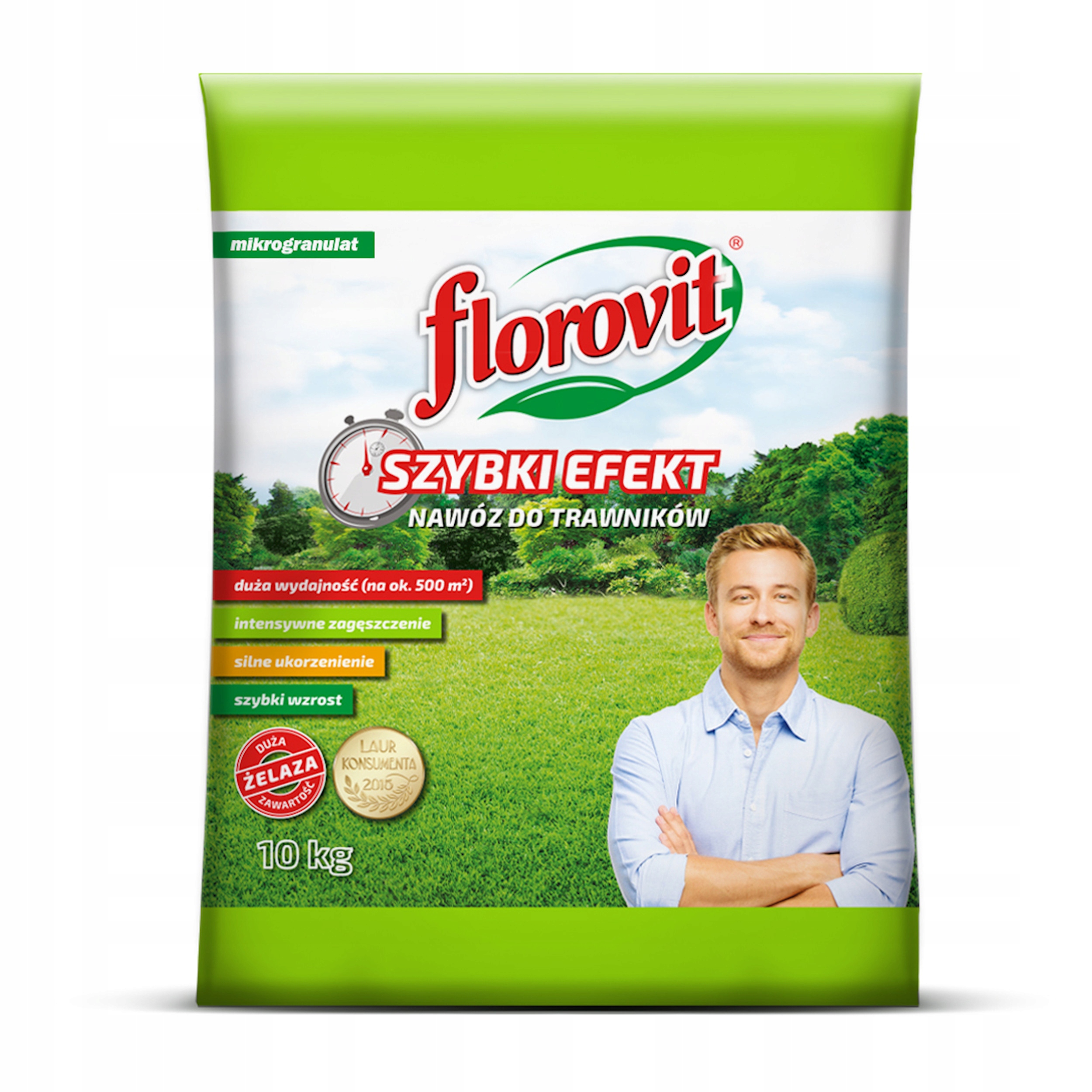 Florovit Nawóz do trawników Szybki Efekt 10 kg