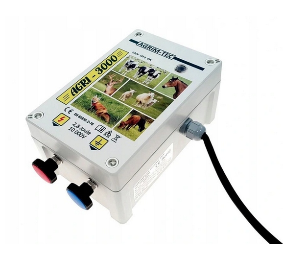 Pastuch elektryczny sieciowy AGRI-3000 bydło wydra Marka inny