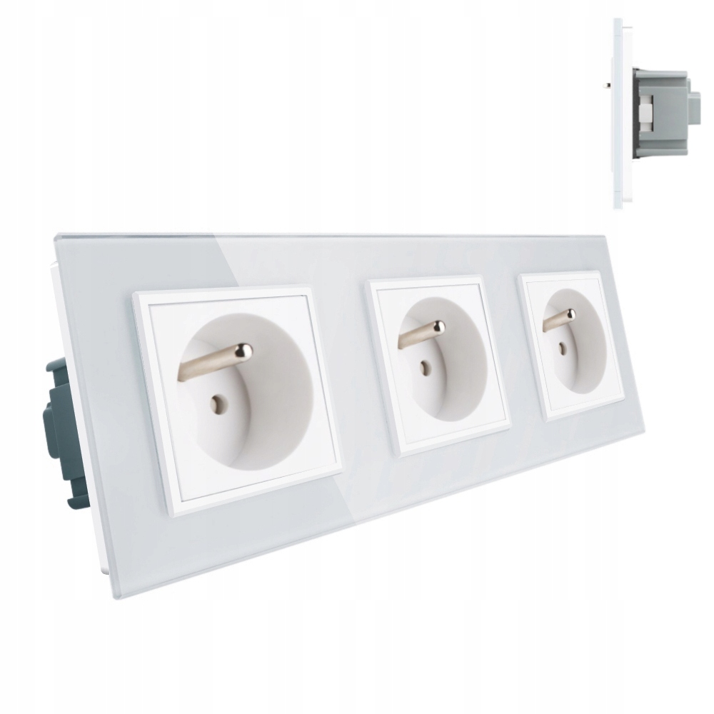 

Livolo Gniazdo Wtykowe Z Bolcem 3 x 230V 16A B