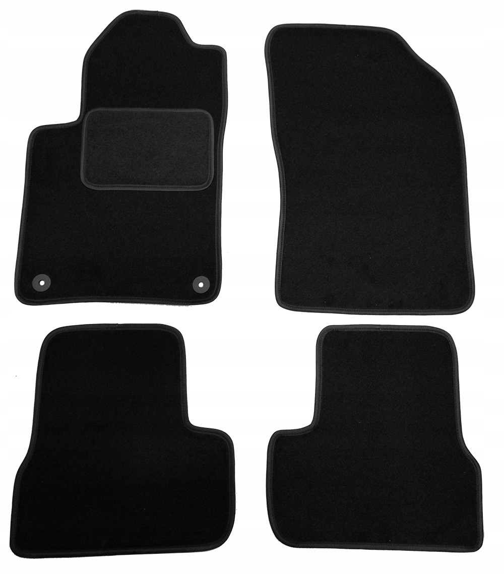

Dywaniki welurowe czarne do Citroen DS3 od 2010r.