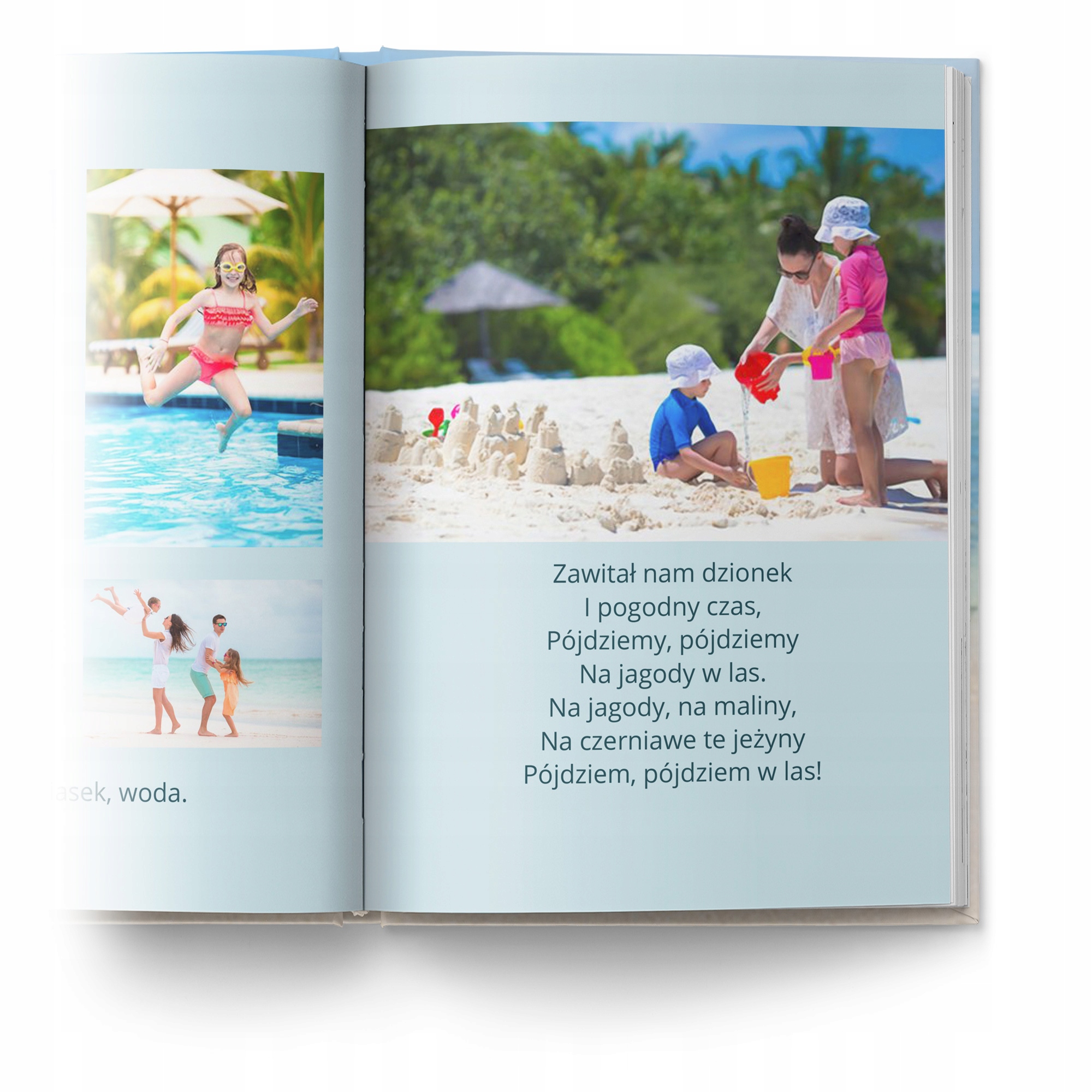 Foto-książka A4 pion 60 stron oprawa twarda Strony miękkie