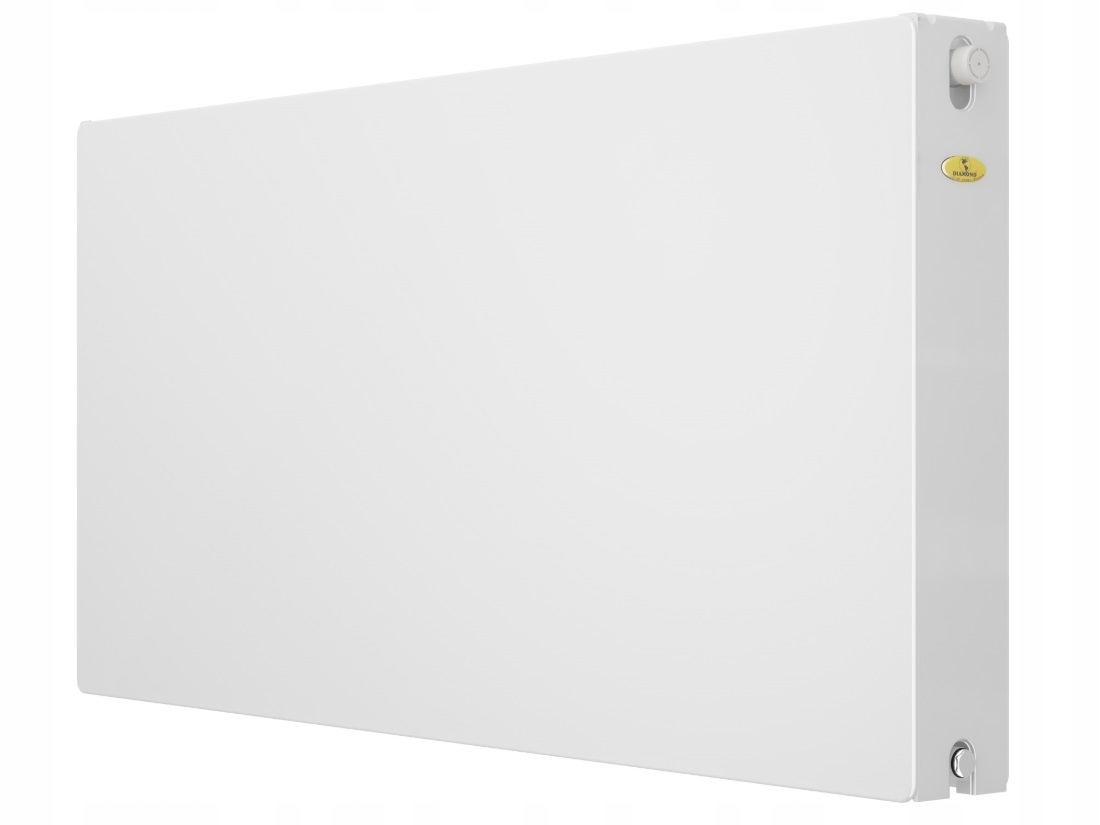 Stalowy Grzejnik Panelowy Płaski TYP-22 600x1400, Z. DOLNE PRAWE (V)