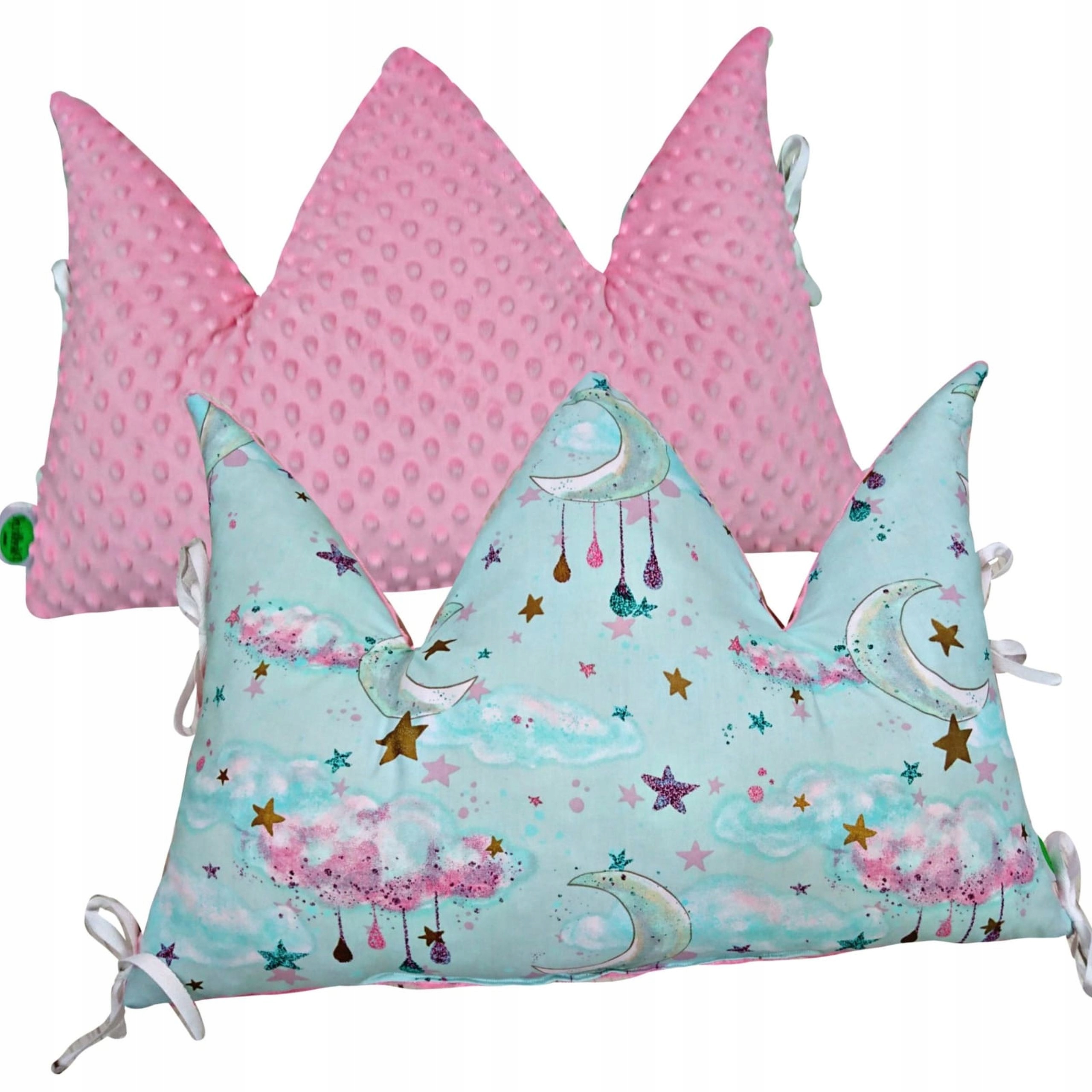 

Ochraniacz Modułowy Poduszka Korona 70CM Minky