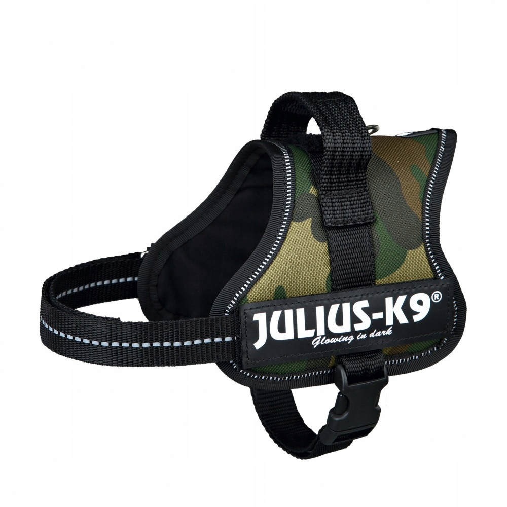 Levně Postroj Julius-K9 , Mini-Mini/S: 40–53 cm, kamufláž