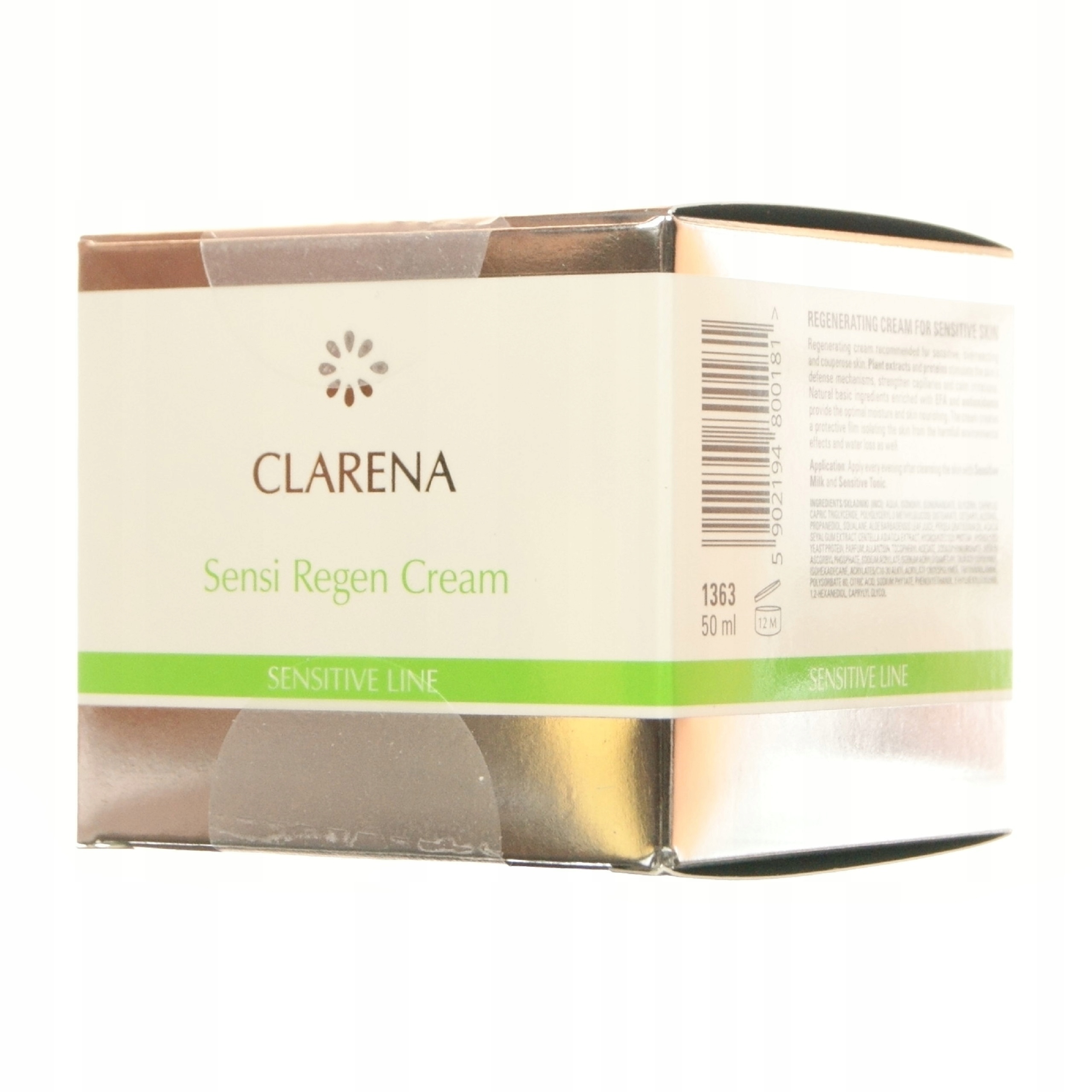 

Clarena Sensi Regen Cream 50ml krem regenerujący