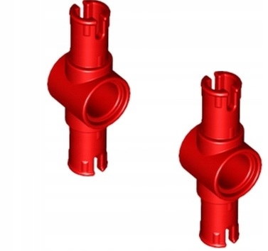 

Lego Technic 87082 łącznik pin z otworem czerwony