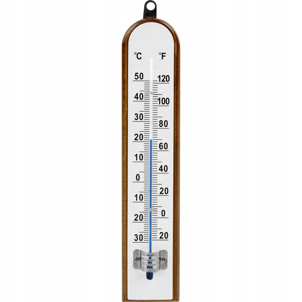 TERMOMETR POKOJOWY DREWNIANY WEWNĘTRZNY 012600