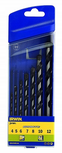 

Irwin Zestaw Wierteł Do Kamienia Granite (7szt.)